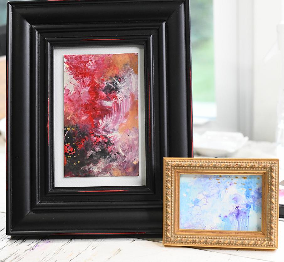 June & July Framed Birth Month Abstracts - image 1 - student project