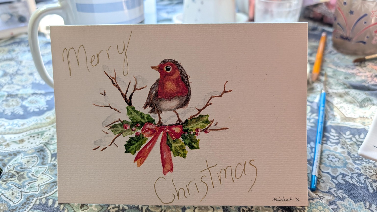 Christmas bird - image 1 - student project