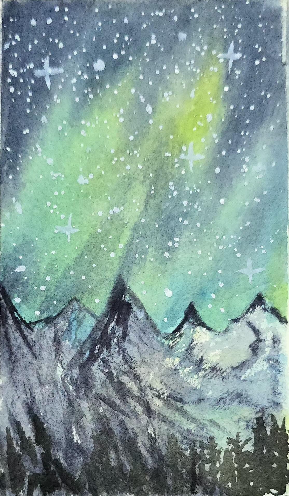 30 days of Unwinding with watercolour - image 5 - student project