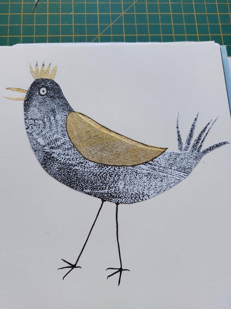 The golden winged gelli bird - image 1 - student project