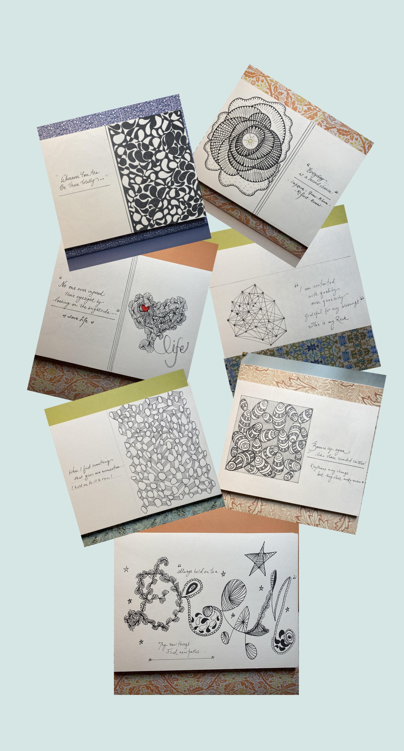 Daily Meditative Art with Pen, Paper, Patterns 2 - image 1 - student project