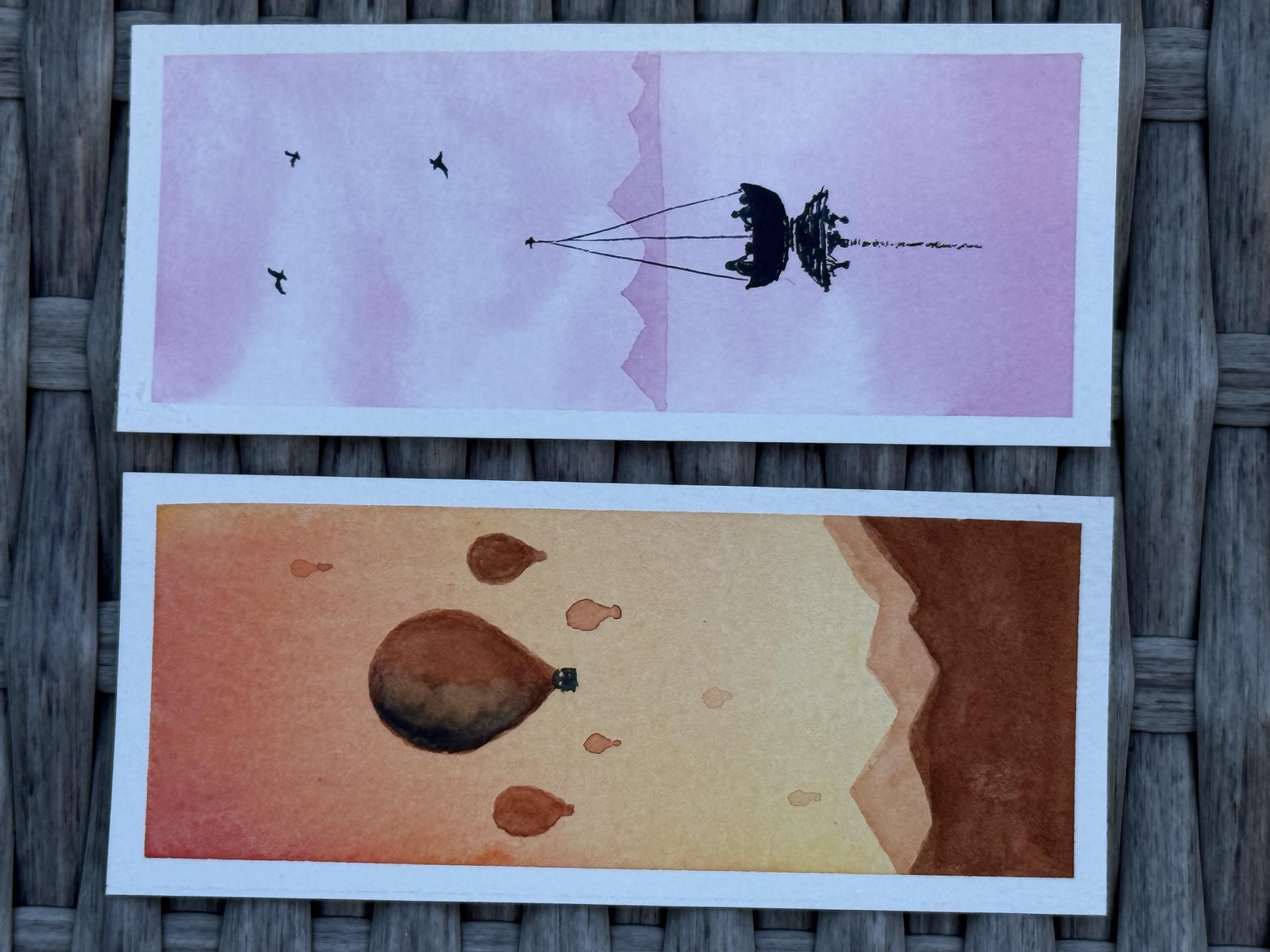 Relaxing Watercolour Projects for Beginners: Simple Skies & Silhouettes - image 6 - student project
