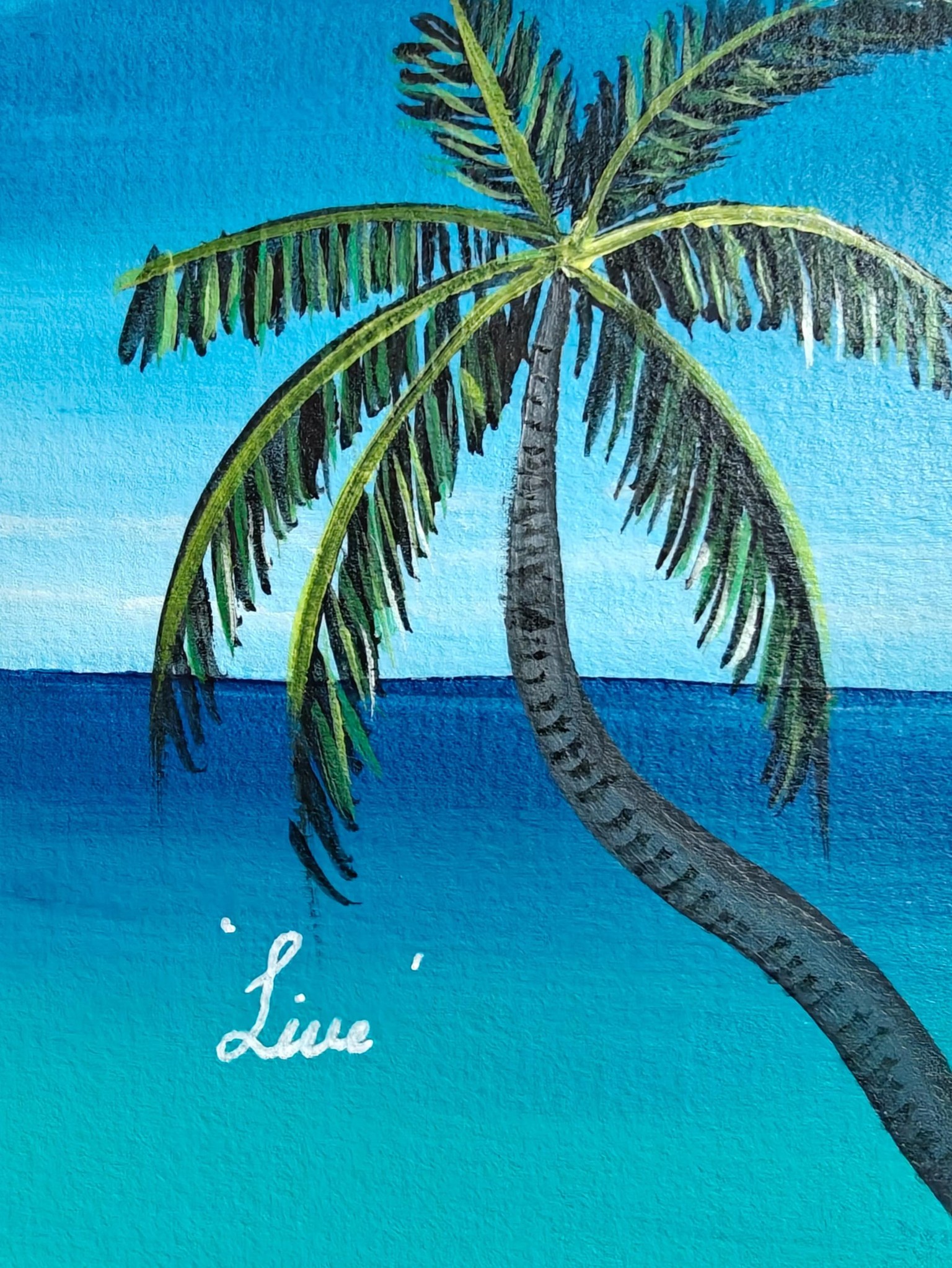 30 Days Acrylic Landscape Challenge :  Day 1 - image 11 - student project