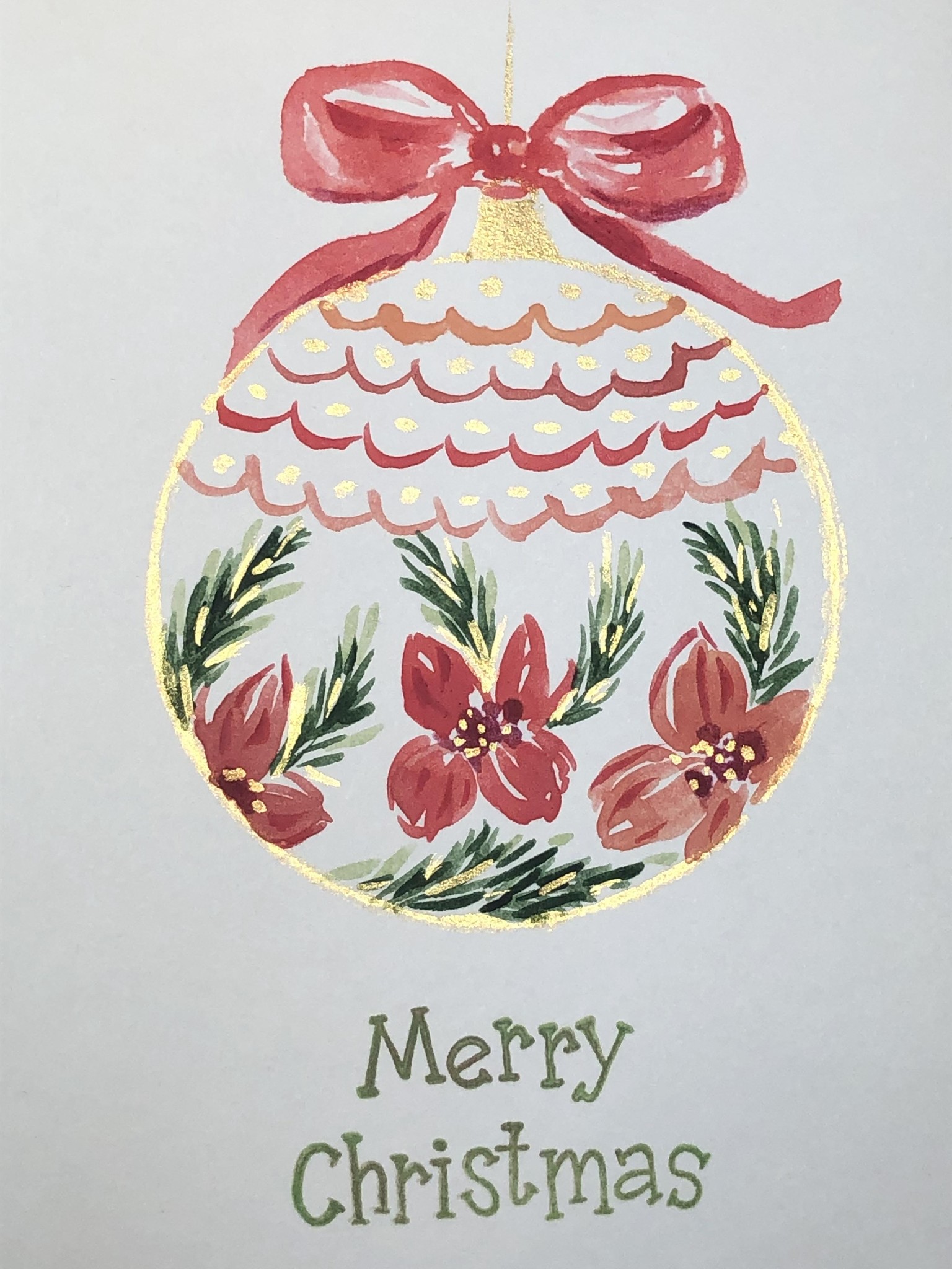 Pink and Gold Christmas - image 2 - student project