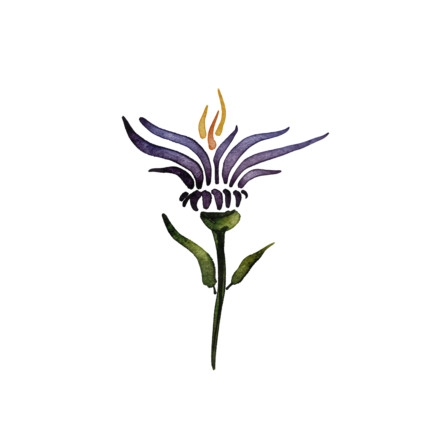 watercolor flower - image 1 - student project