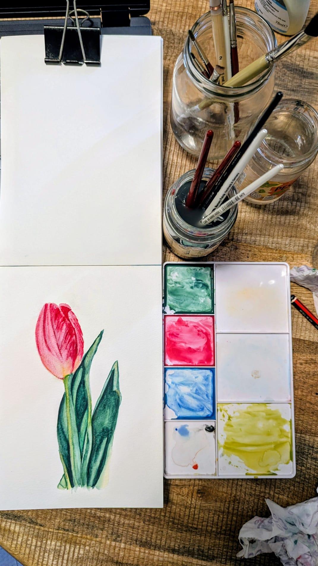 Pink Tulip - image 1 - student project