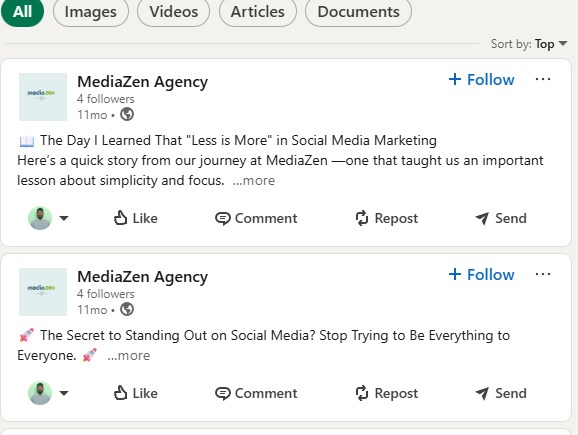 Build Your Killer LinkedIn Business Page - image 3 - student project
