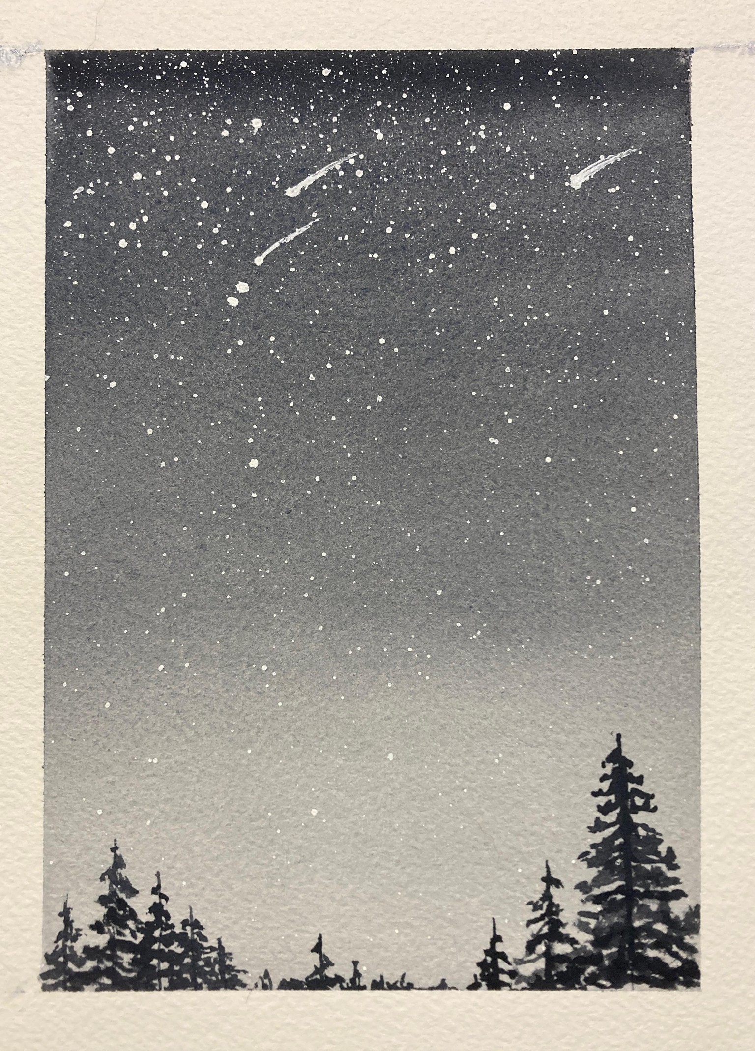 two night skies - image 1 - student project