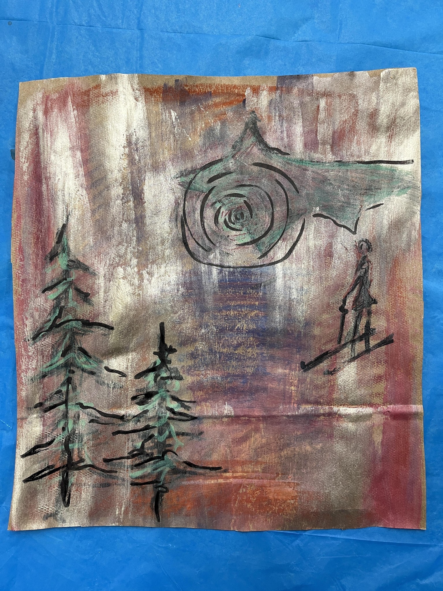 Painted Collages - image 1 - student project