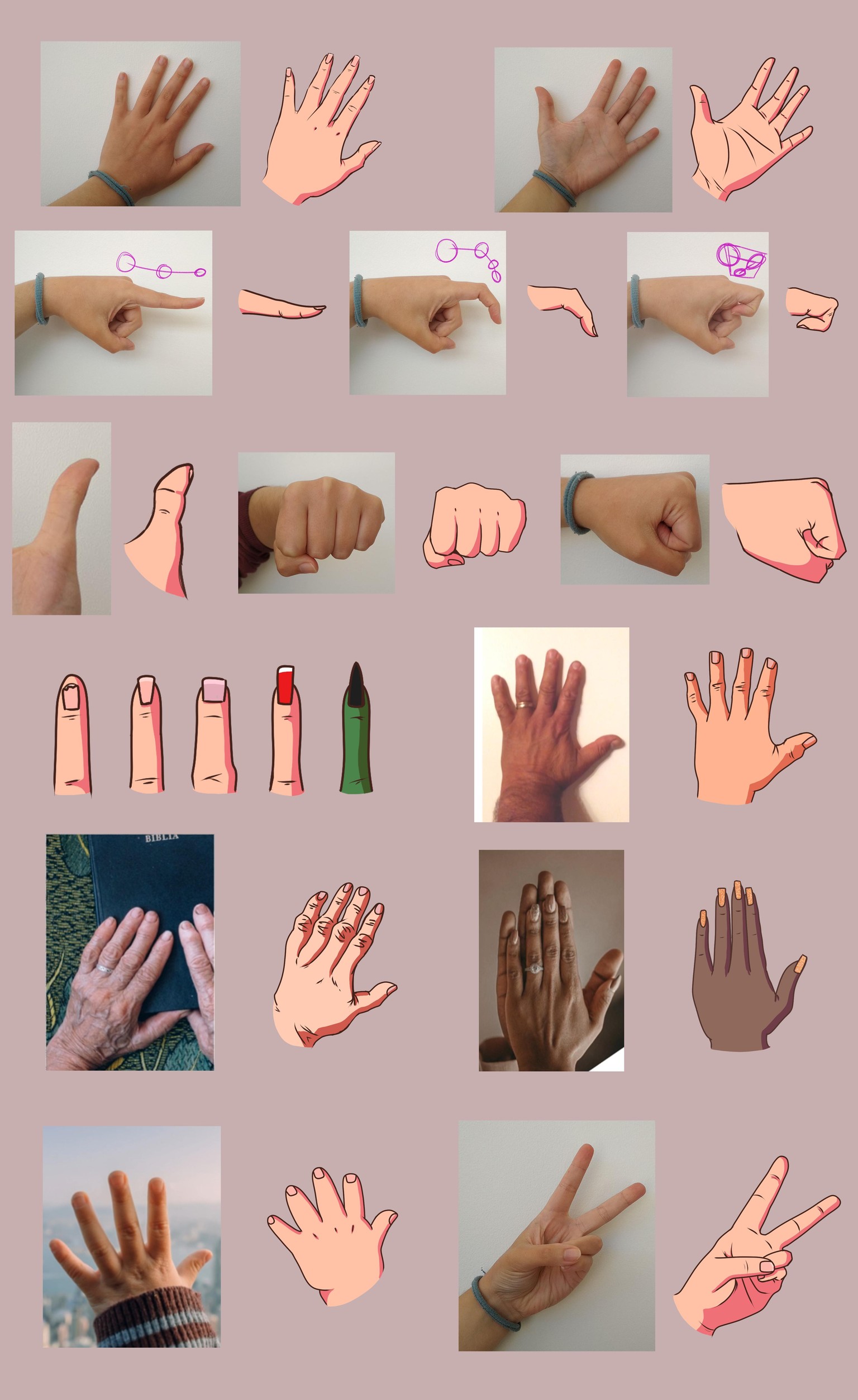 Hands Project and Study - image 2 - student project