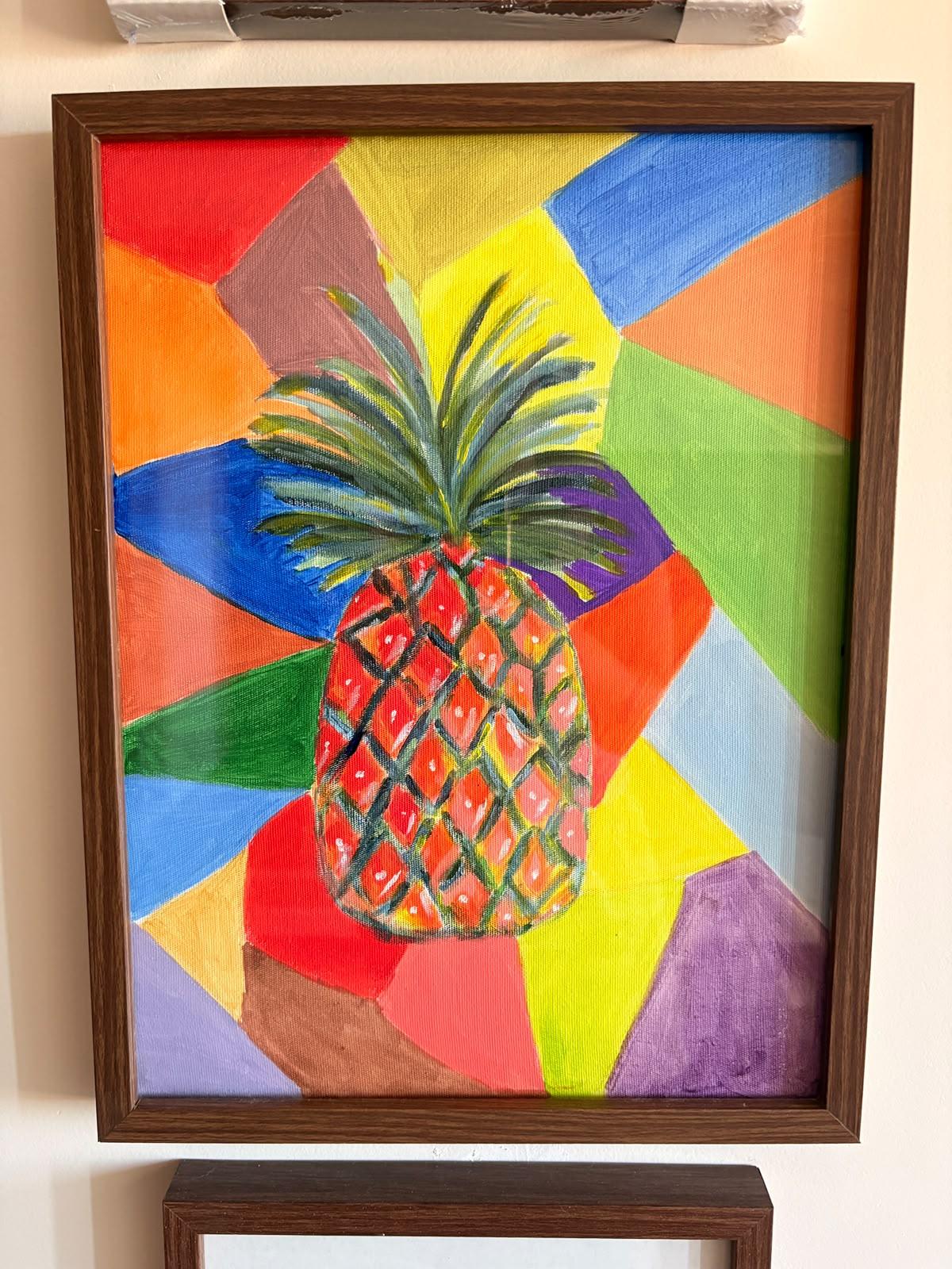 My project – pineapple painting - image 2 - student project