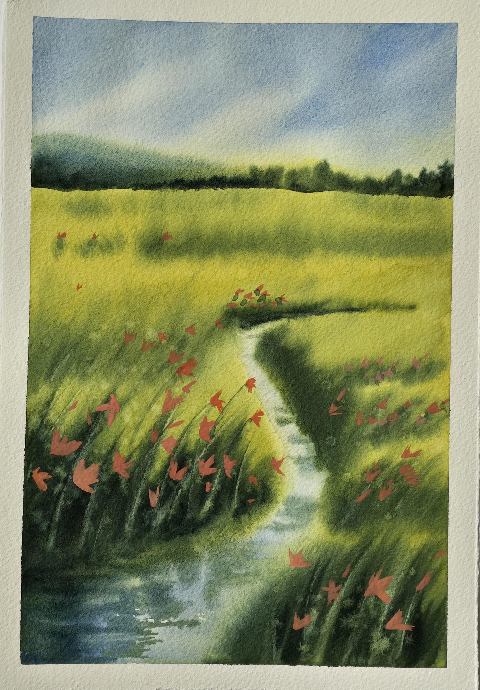 Spring landscapes - image 5 - student project