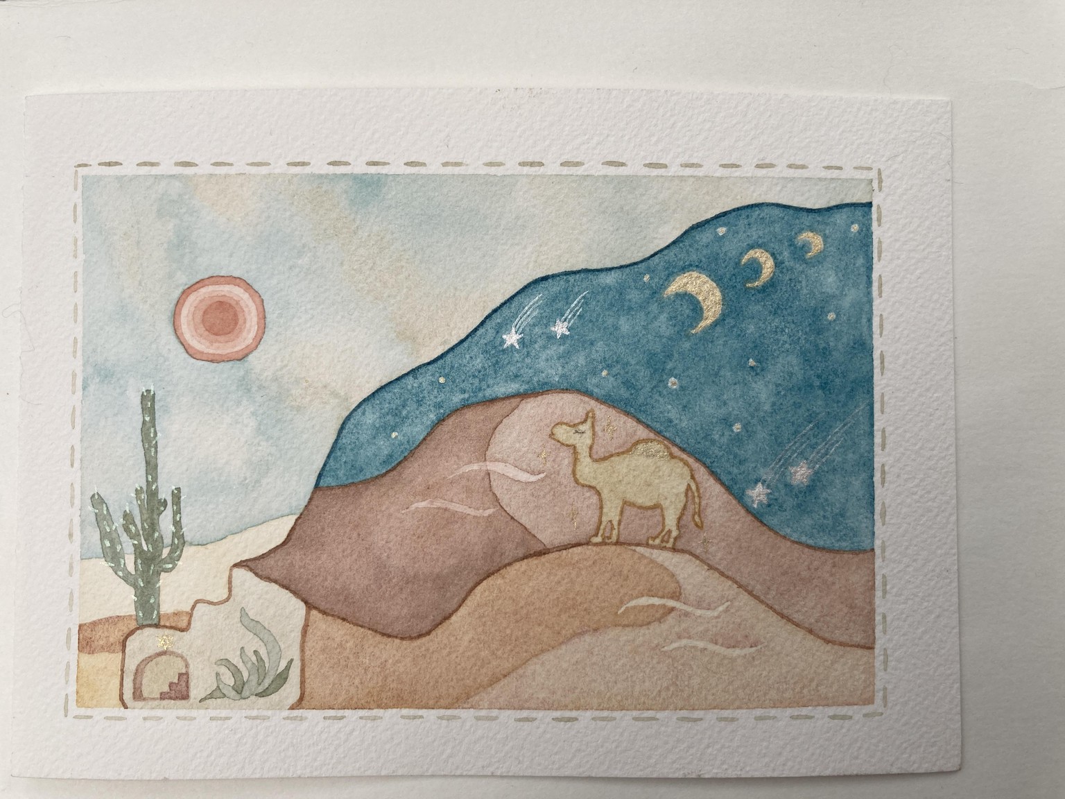 Day & Night in the magical desert - image 2 - student project