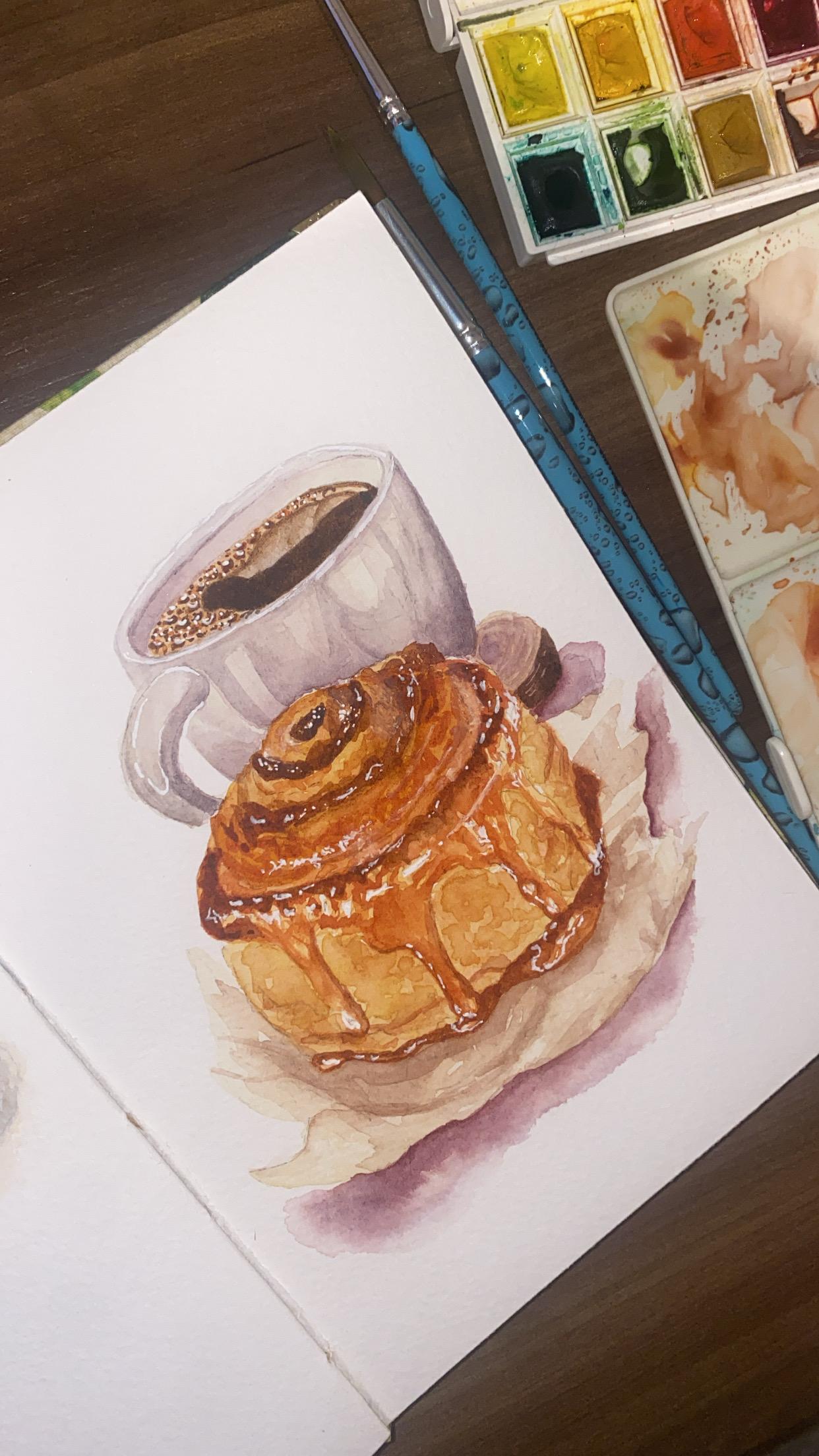 cinnamon roll - image 1 - student project