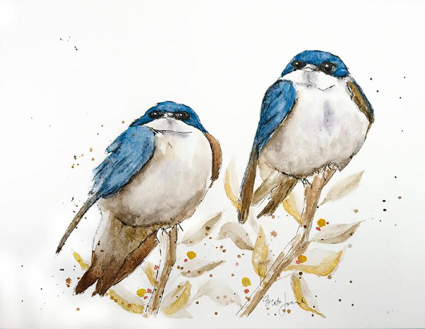 My angry blue birds - image 1 - student project