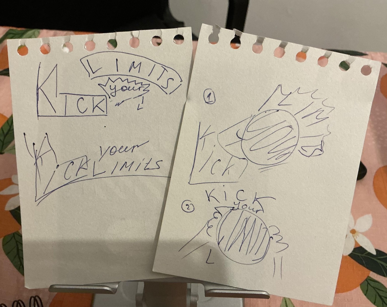 Kick Your Limits — Dynamic Graffitti - image 1 - student project