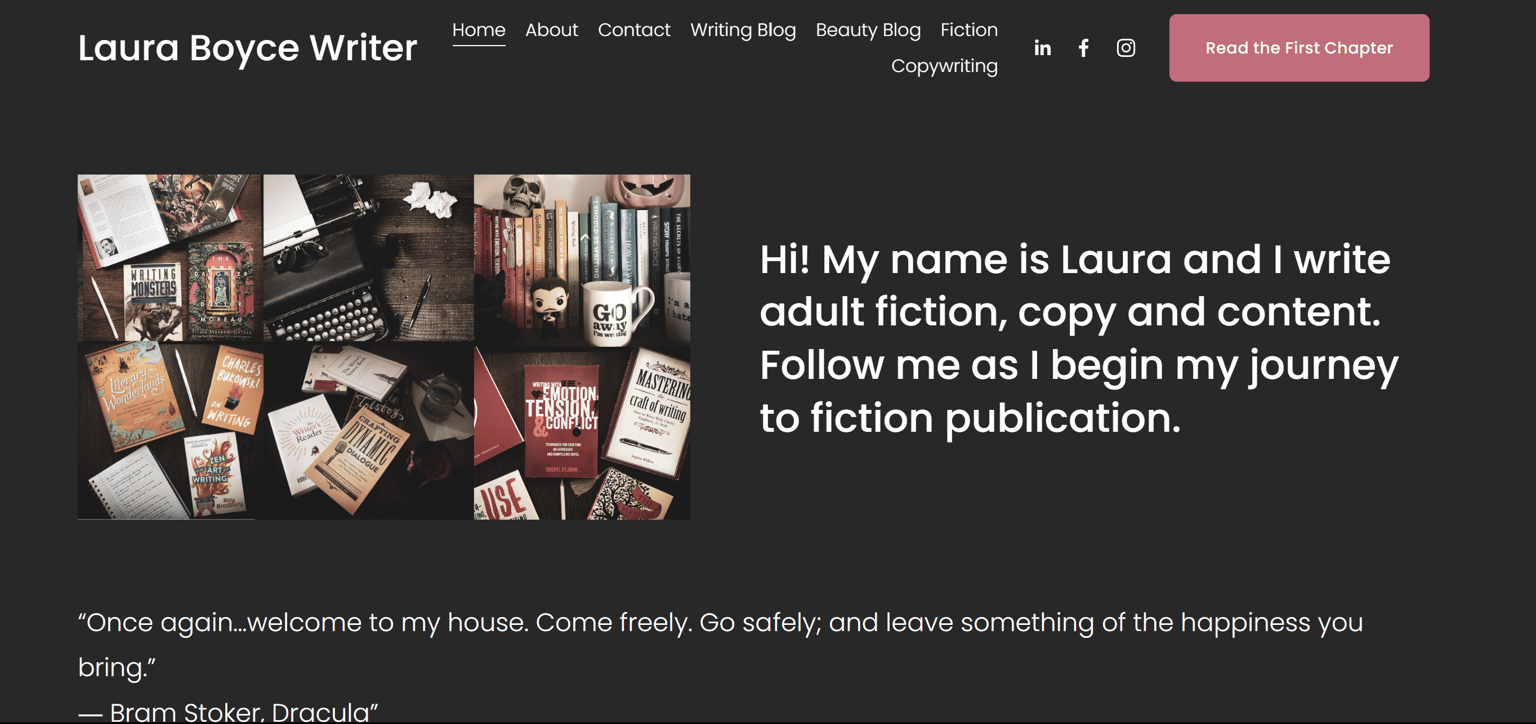 My Squarespace Website - image 1 - student project