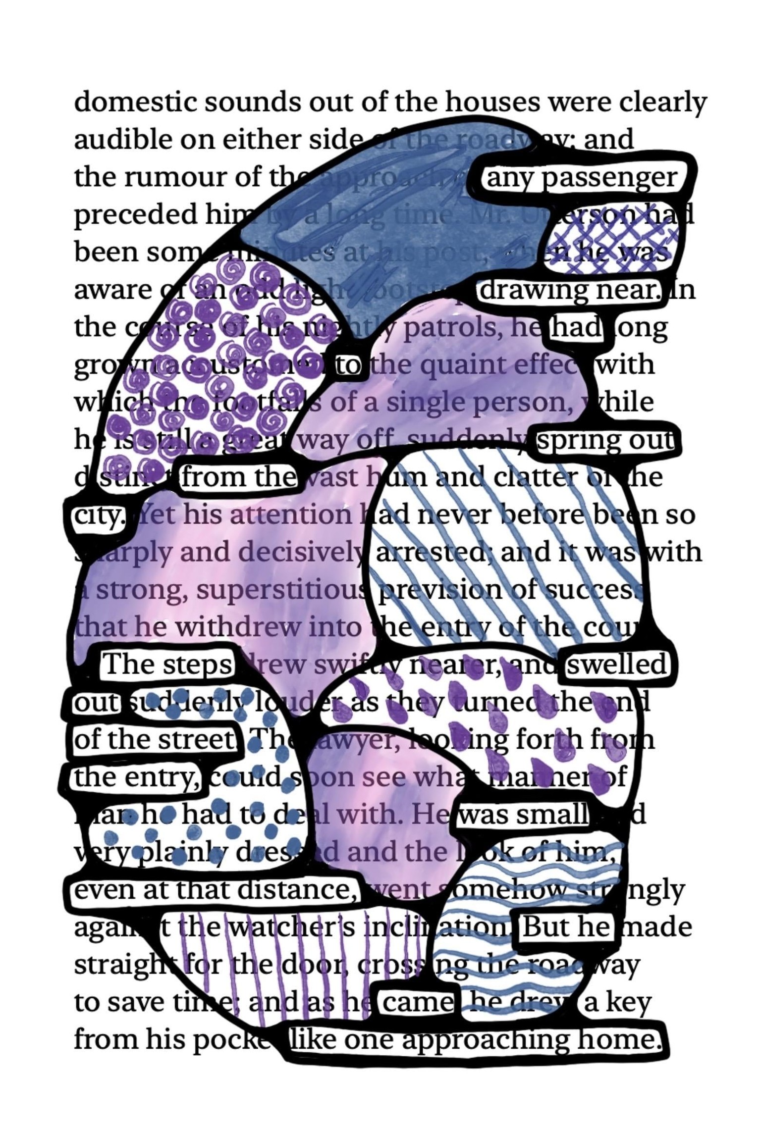 Blackout Poetry - image 1 - student project