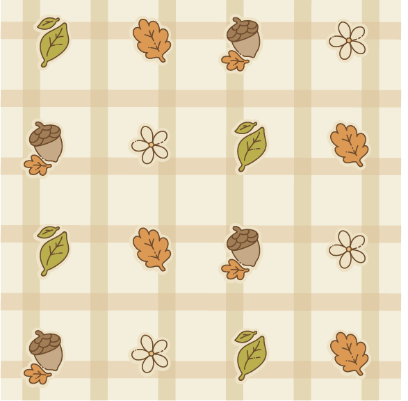 Autumn Nature Adobe Pattern - image 1 - student project