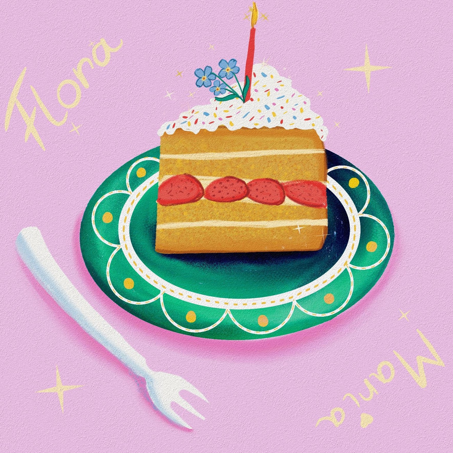 Forget-You-Not Cake - image 1 - student project