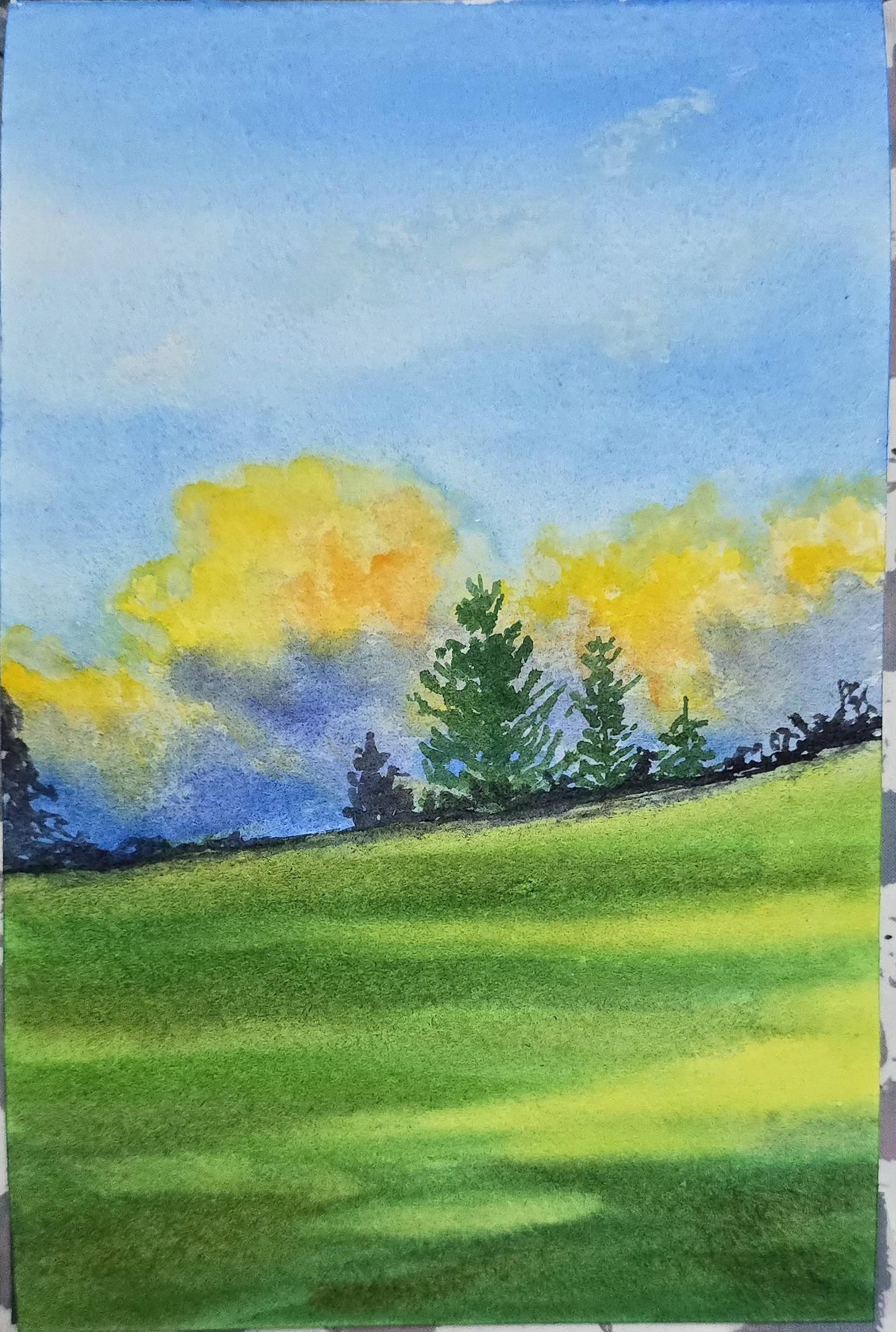 30 days of Unwinding with watercolour - image 26 - student project