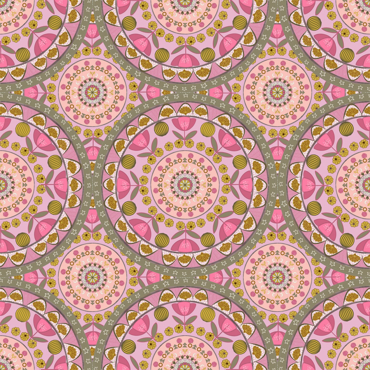 Floral Mandala Pattern - image 1 - student project
