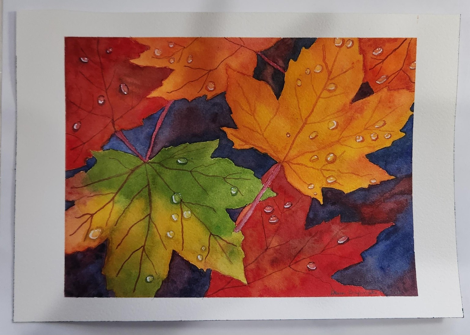 Fall Rain - image 1 - student project