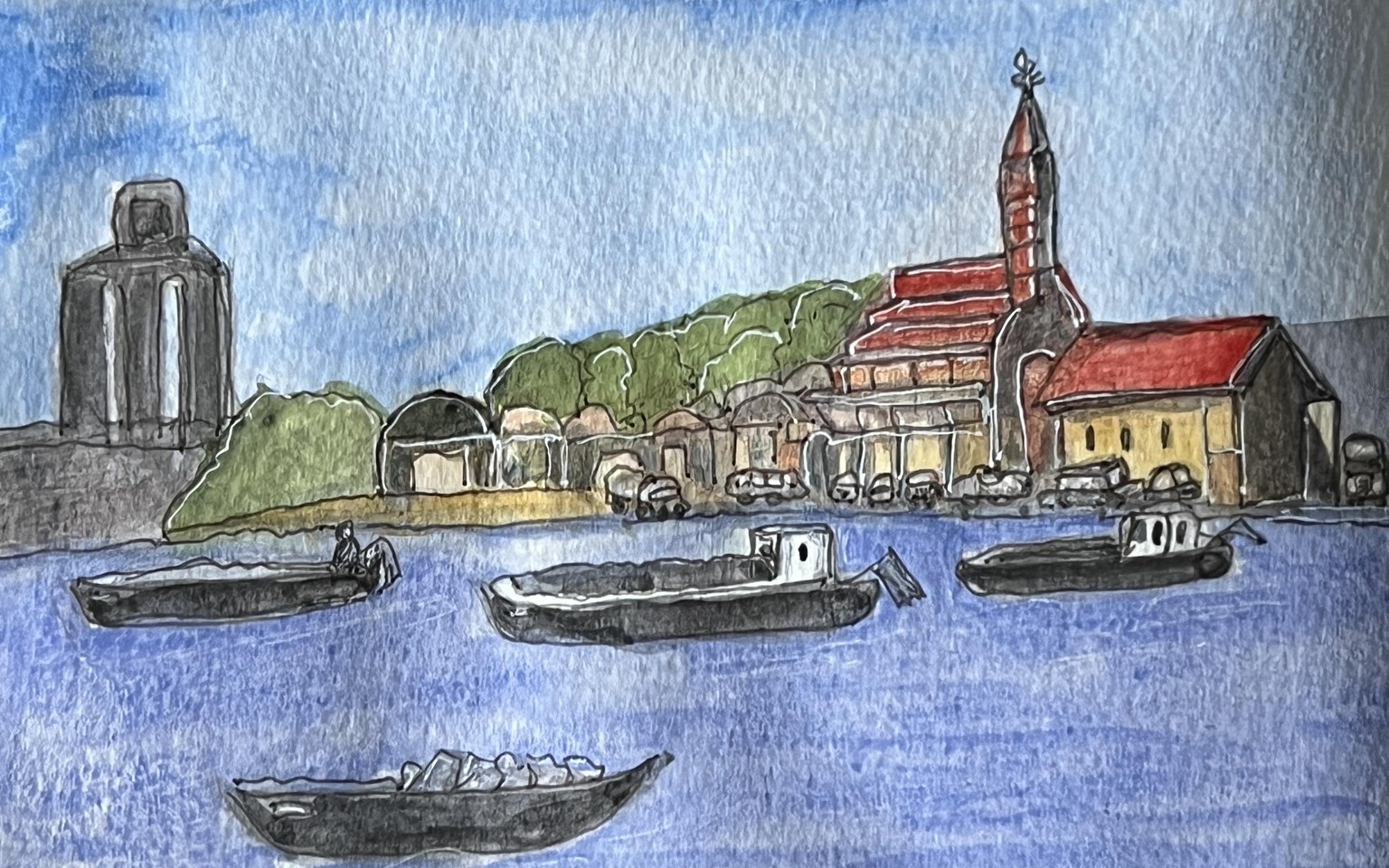 Four waterscenes - image 2 - student project