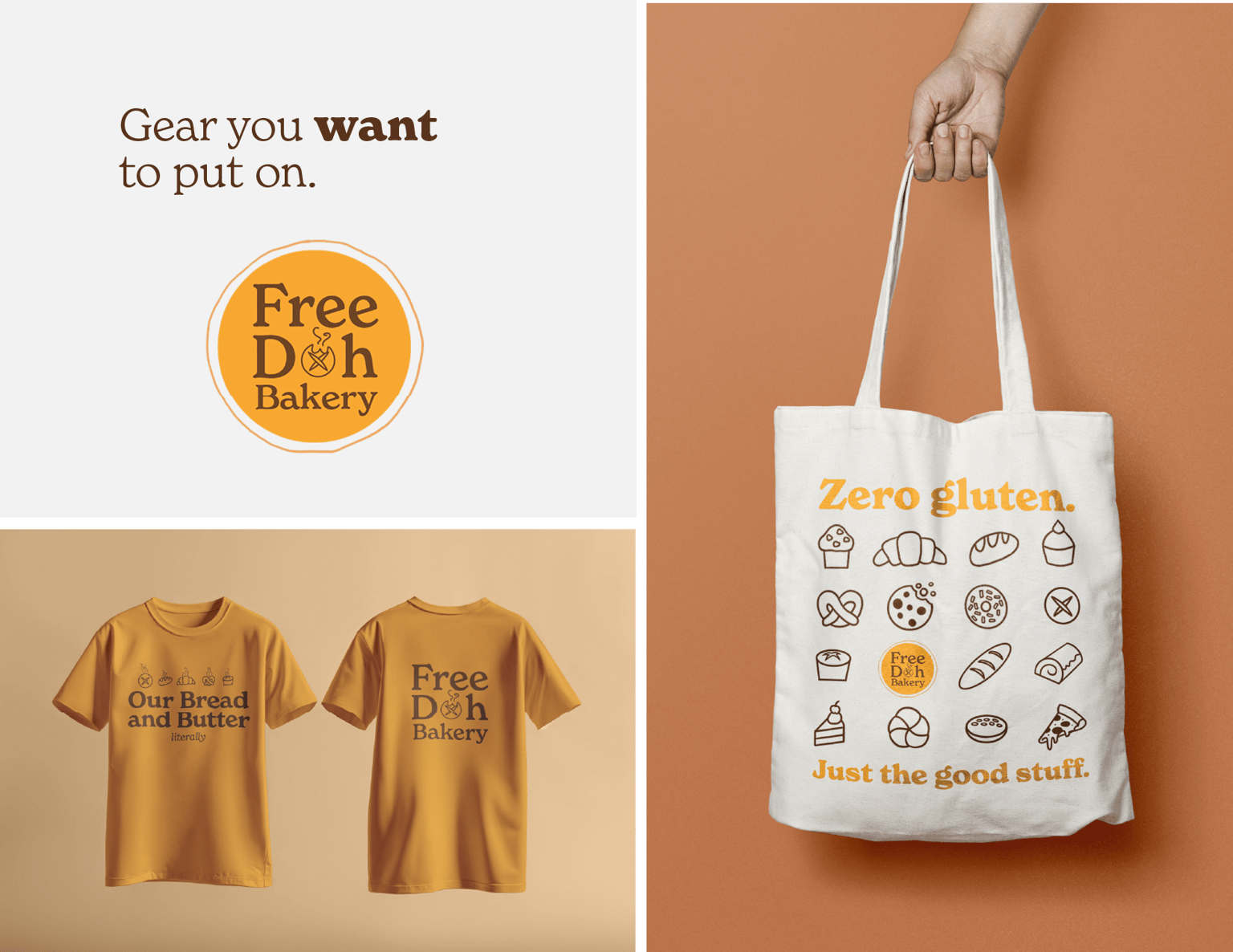 FreeDoh Bakery Brand Design Project - image 11 - student project