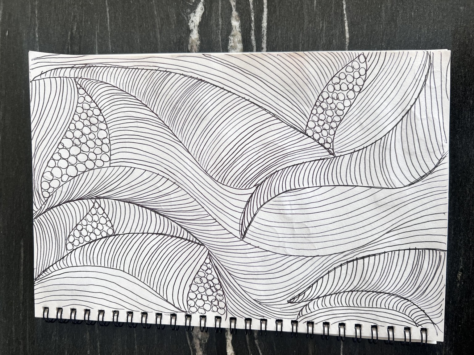 Meditative and stress free drawings - image 3 - student project