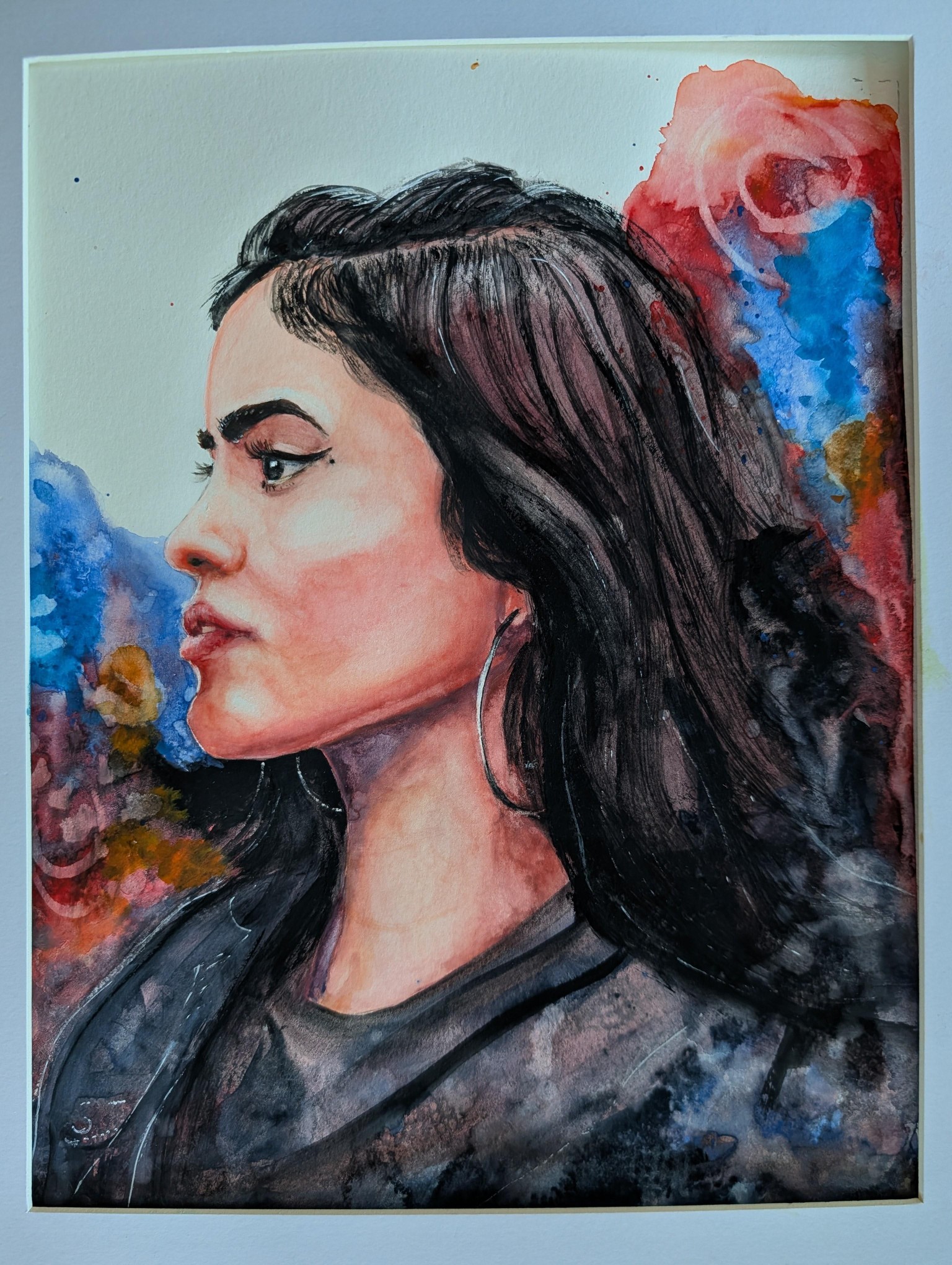 Watercolor Portrait Challenge: 4 of 5 Faces - image 2 - student project