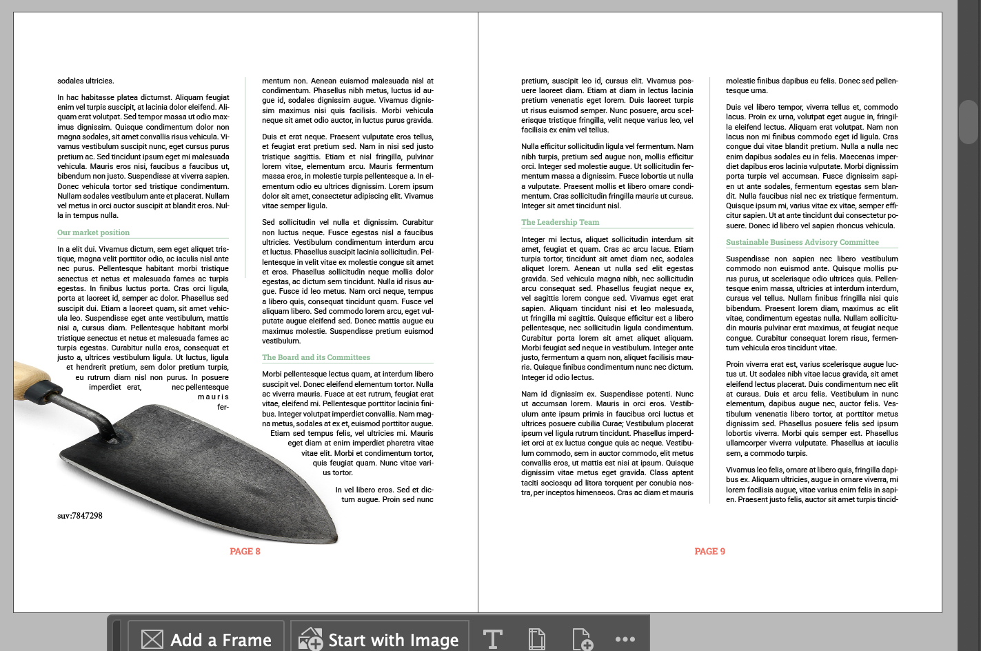 Finished Example_FlyerV1 - image 1 - student project