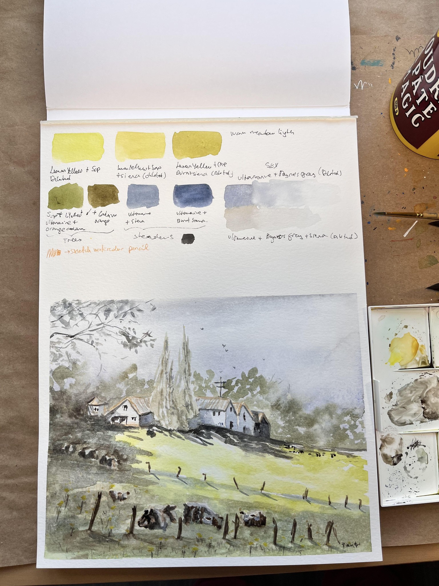 Studying light from Master Joseph Zbukvic - image 1 - student project