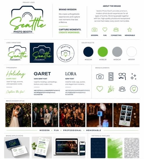 Logos/BrandBoard - image 1 - student project