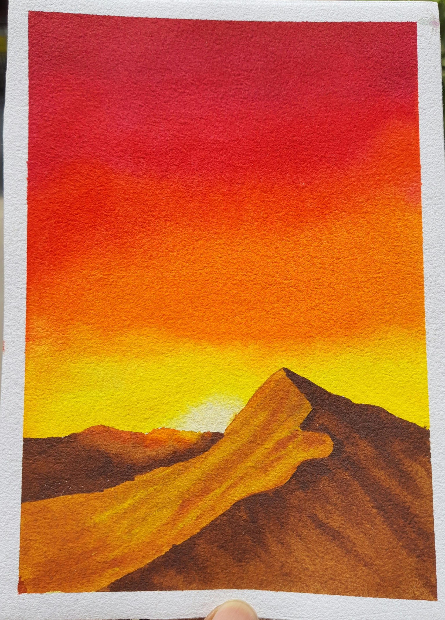 30 Days of Beautiful Watercolor Skies. . !!! - image 11 - student project