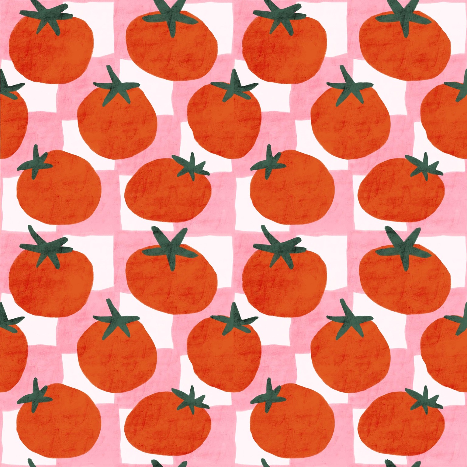 Tomato/orange pattern - image 2 - student project