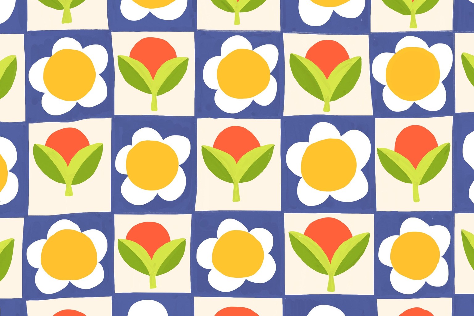 14 Acrylic Marker Florals - image 14 - student project