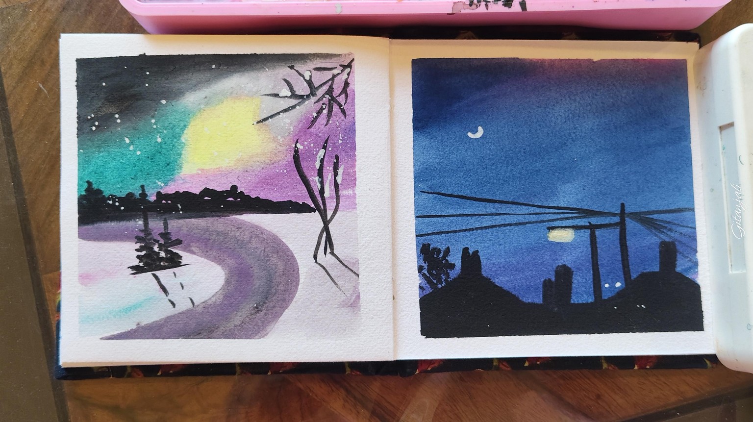 Gouache work - image 2 - student project