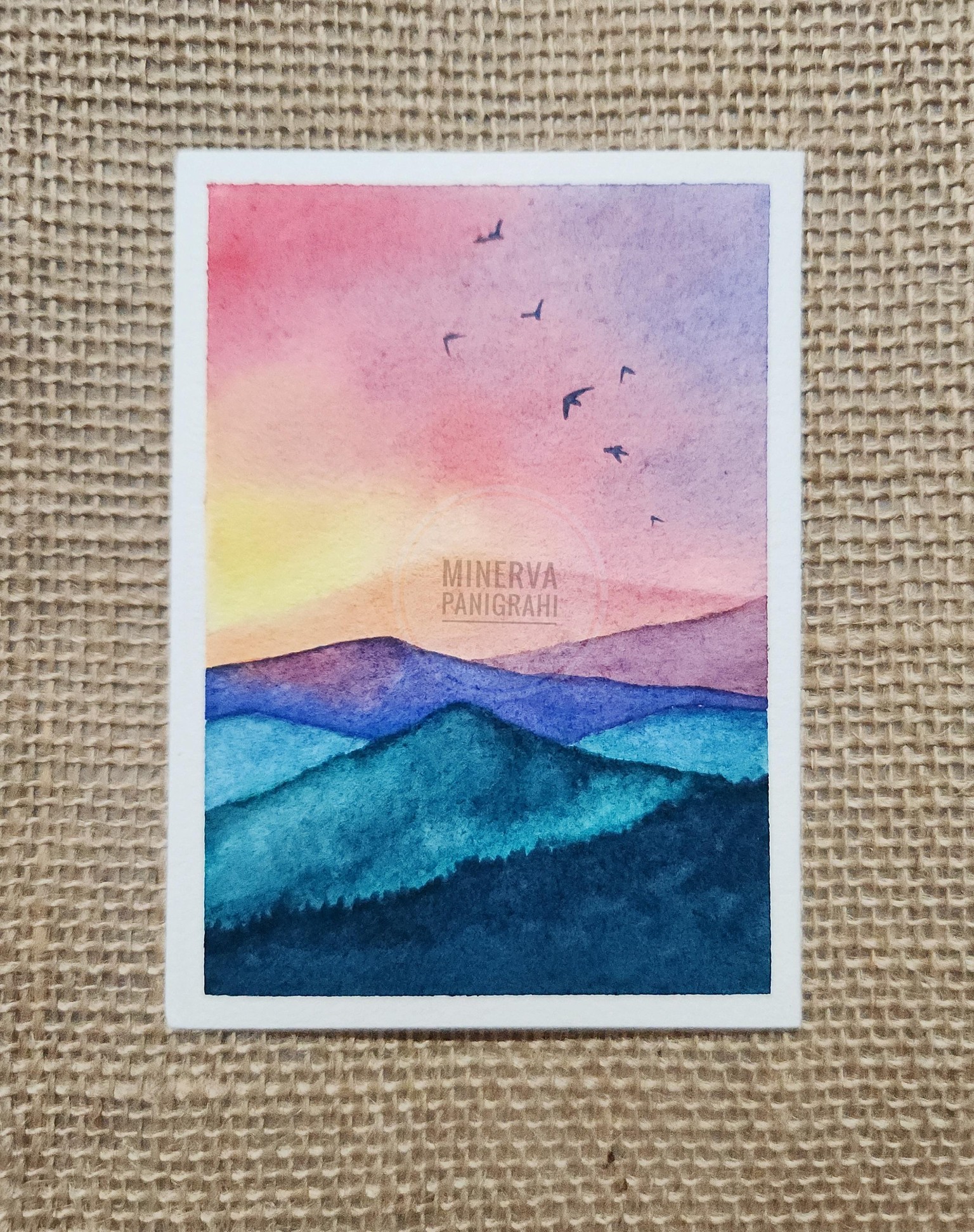 30 Days of Nature in Watercolor - image 6 - student project
