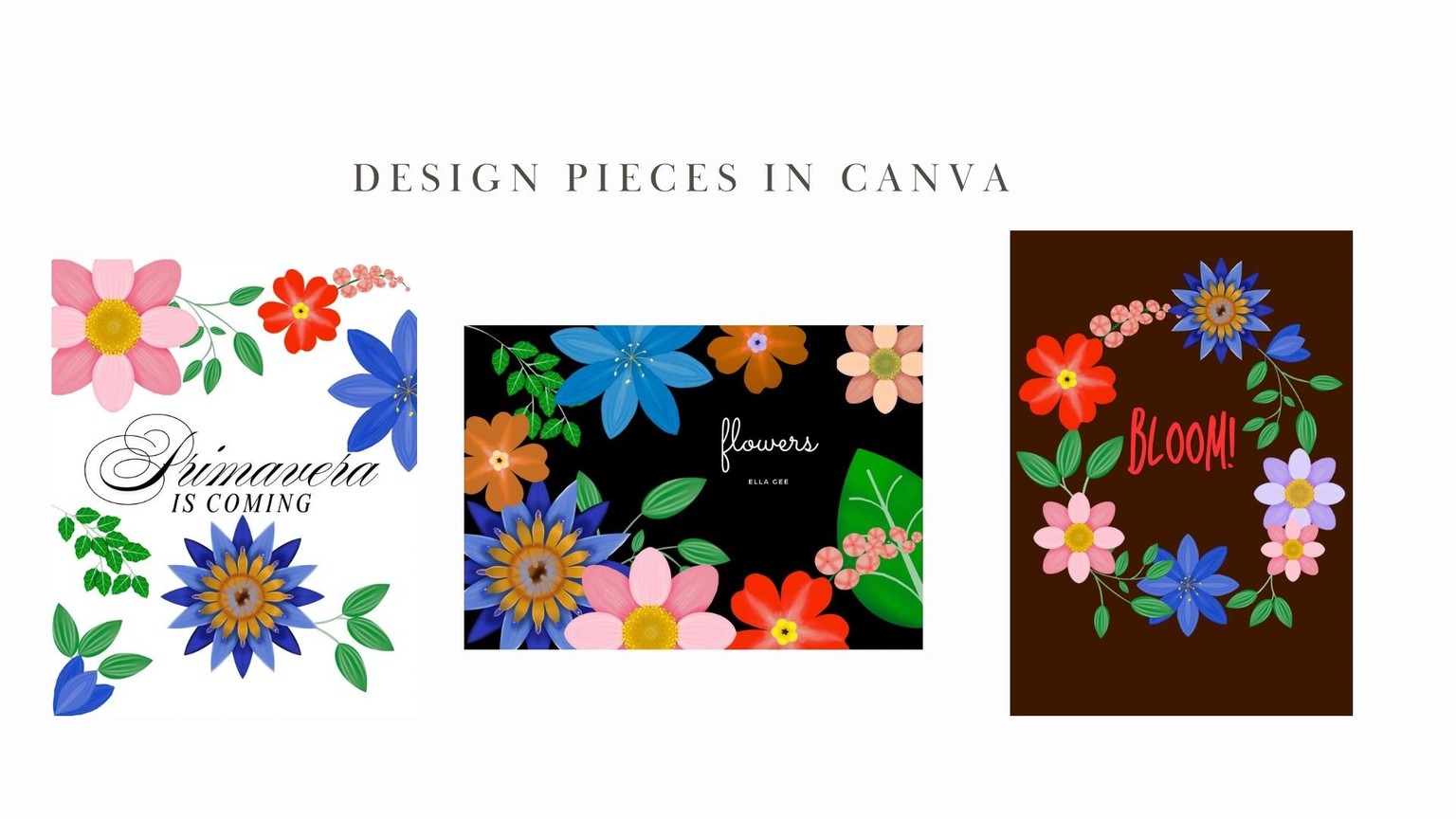 Flowers and more flowers - image 3 - student project