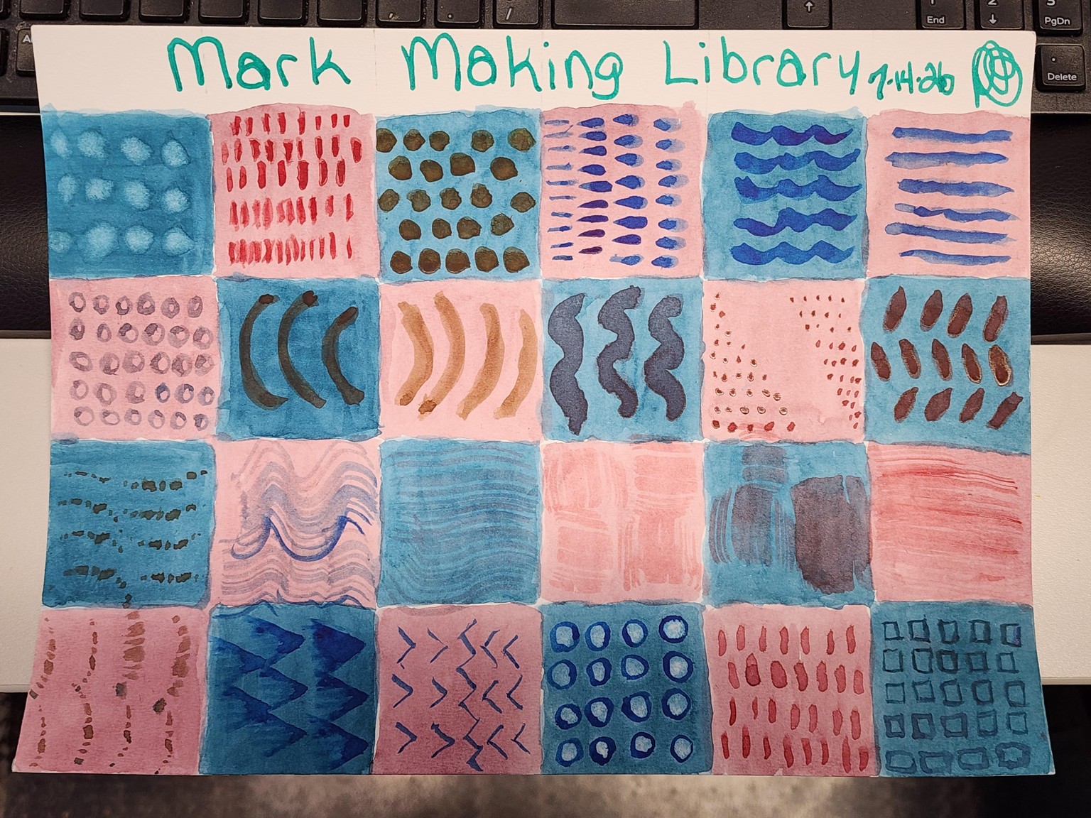Mark Making 1 - image 1 - student project