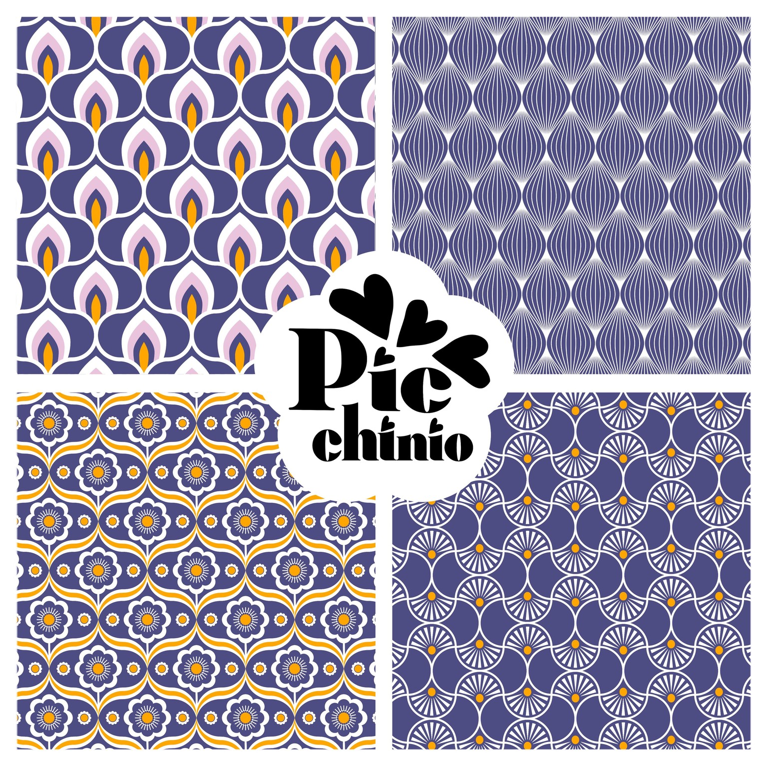 Ogee Patterns in Affinity Designer 2 - image 1 - student project