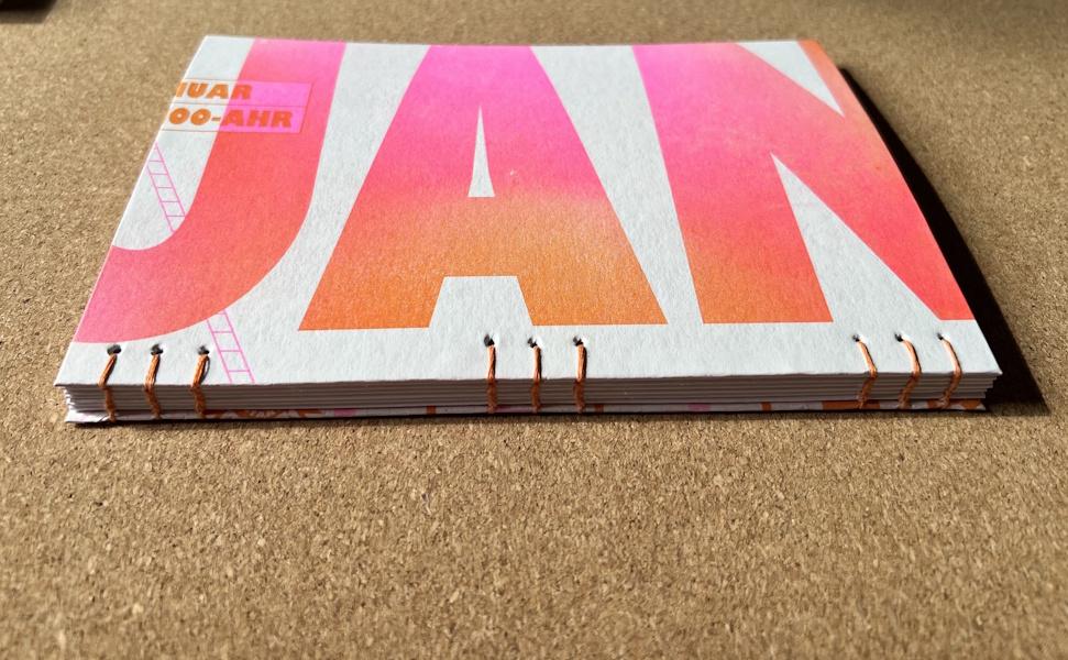 Coptic bound notebook - image 3 - student project