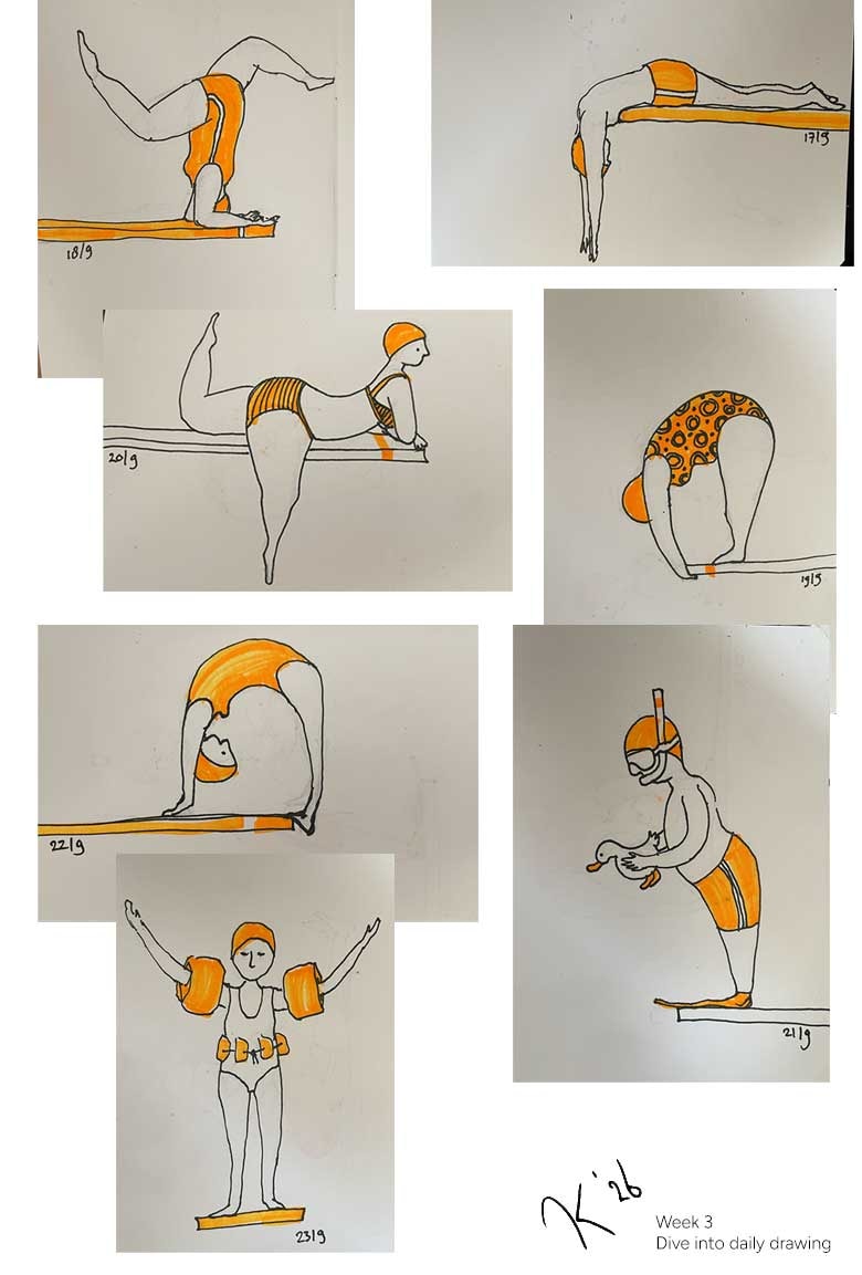 Let's dive into daily drawing - image 3 - student project