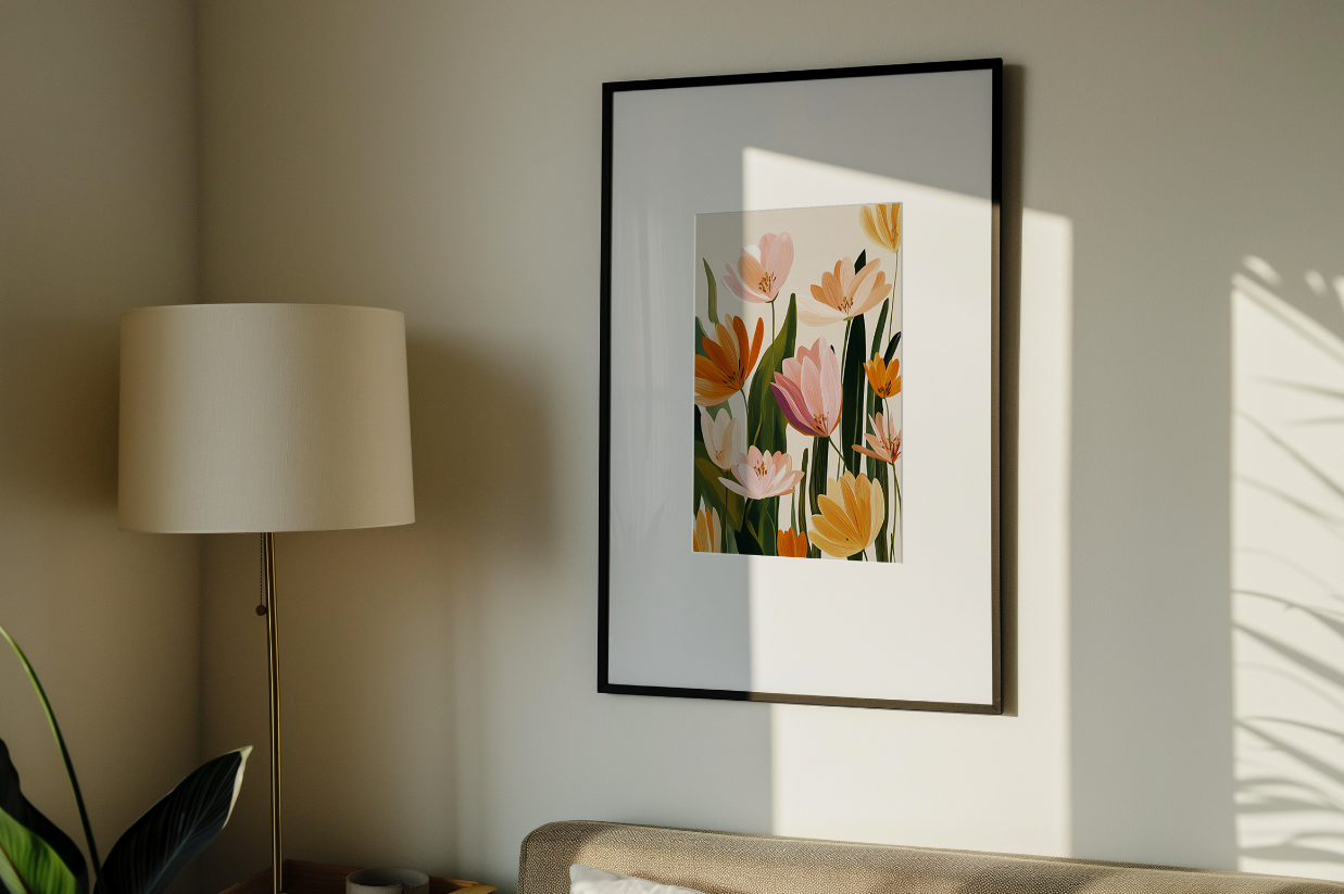 Wall art mockup - image 1 - student project