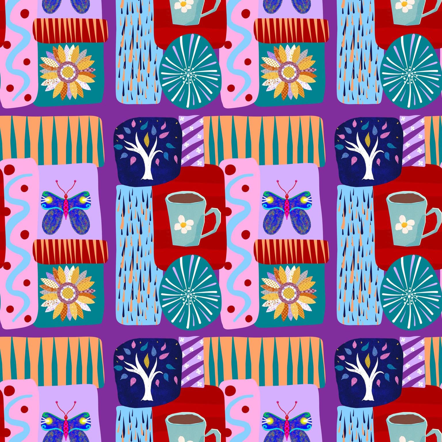 My Patchwork Pattern - image 4 - student project