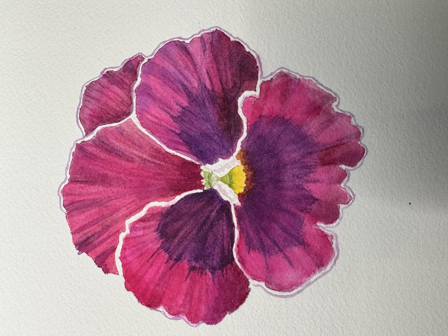 Pansies trio - image 2 - student project