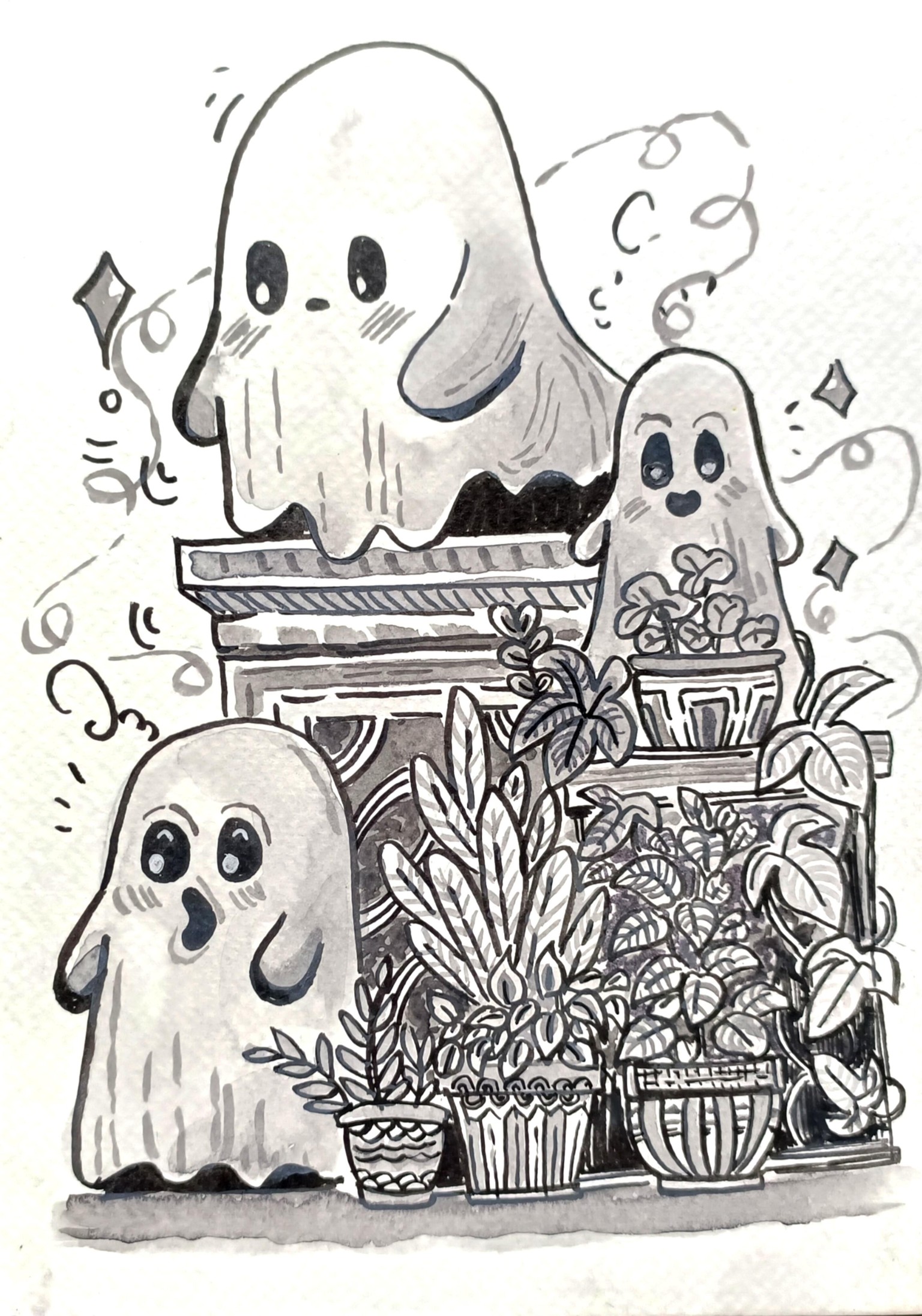 Monochrome Ghosts - image 5 - student project