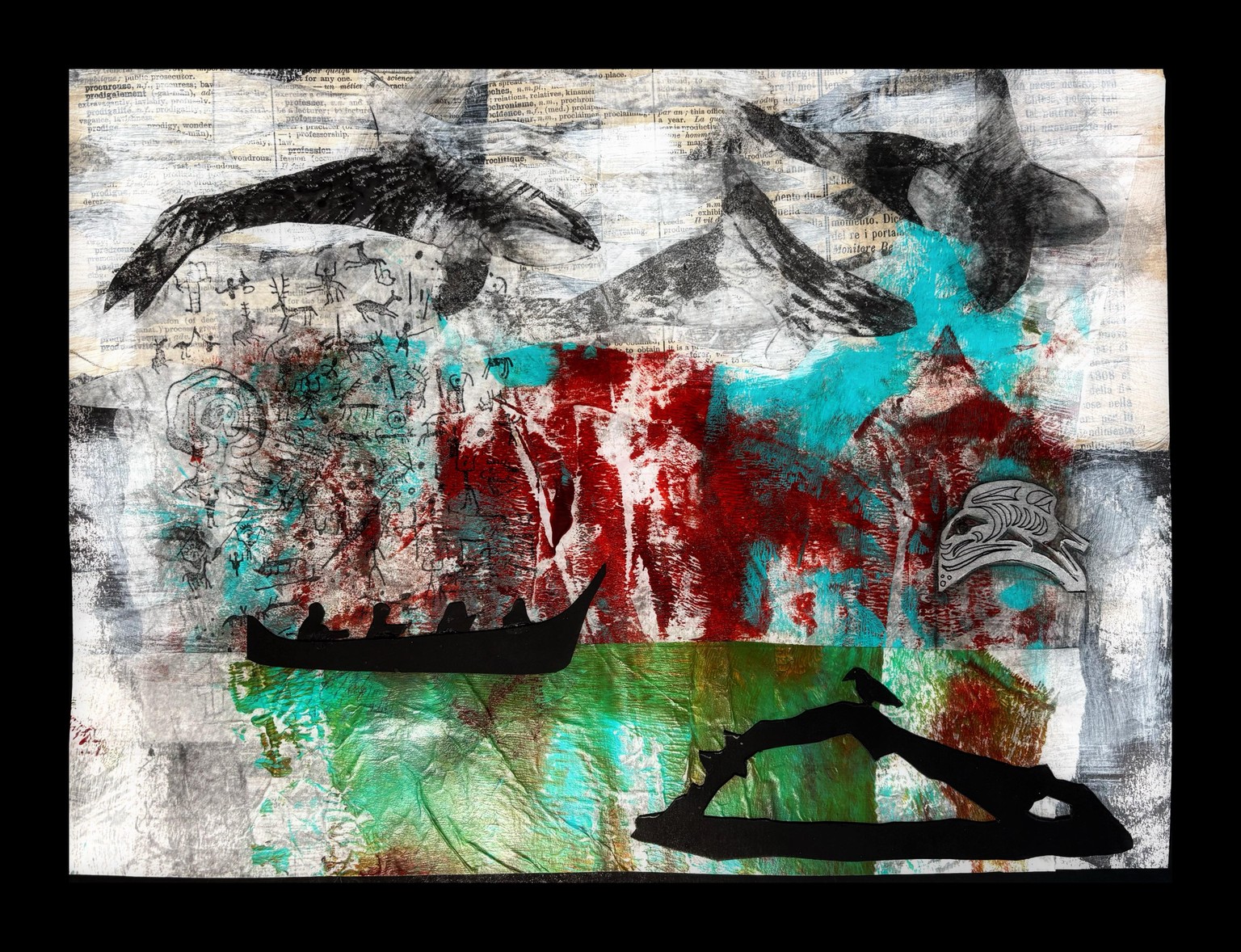 Artist Inspired Procreate Collage - image 2 - student project