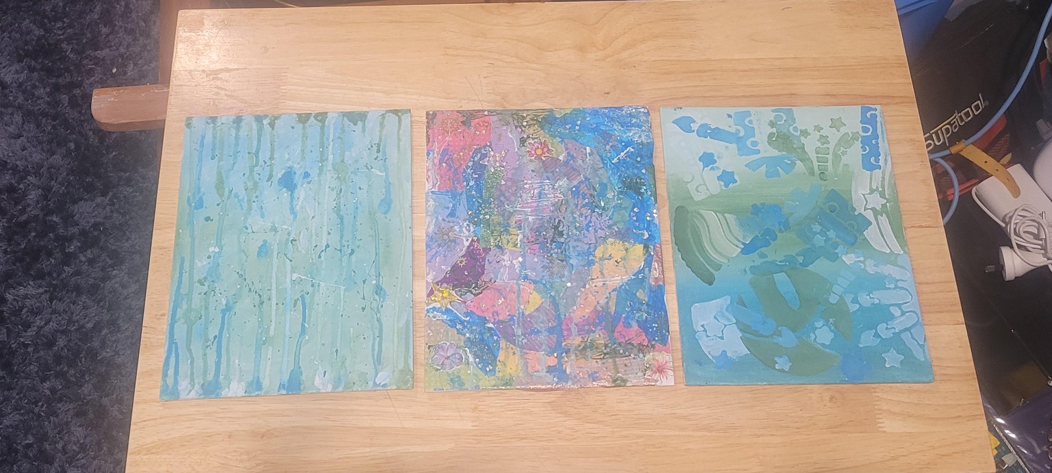 Acrylic Backgrounds - image 2 - student project